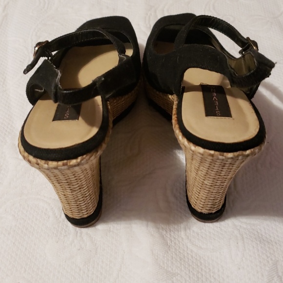 STEVEN Steve Madden Slingback Wedge Sandal Shoe - Picture 5 of 8